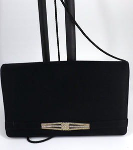 Art Deco Black Bag