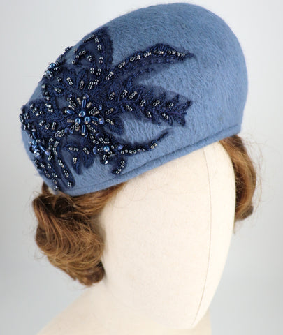 Blue beret