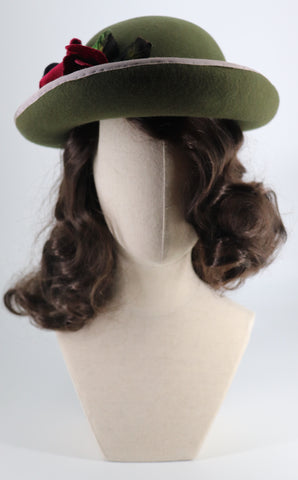 Stylish Upturned Cloche