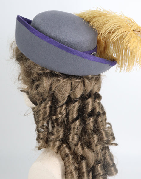 Asymmetrical Edwardian Inspired Hat